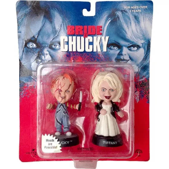 Boneco Chucky E Tiffany Heads Are Poseable Sideshow Raridade Foto 1
