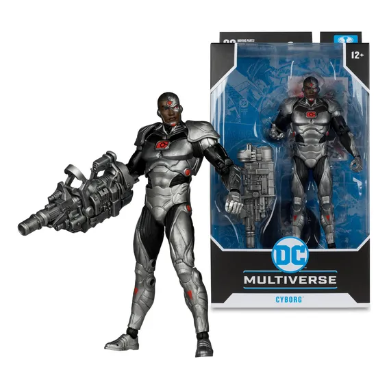 Boneco Cyborg Dc Multiverse Mcfarlane Toys Foto 1