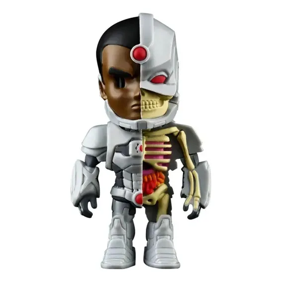 Boneco Cyborg Liga Da Justiça Dc Comics Xxray Mighty Jaxx Foto 1