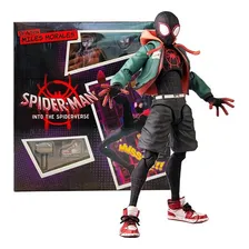 Boneco De Ação Do Homem-aranha Sentinel Miles Morales Cor Preto Foto mini 1