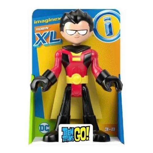 Boneco de ação Imaginext Teen Titans Robin Foto 1