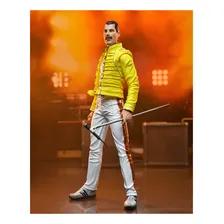 Boneco de jaqueta amarela Neca Freddie Mercury de 7 polegadas Foto mini 3