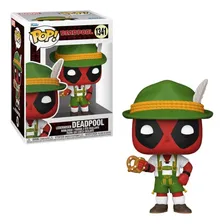 Boneco Deadpool Lederhosen Marvel De Deadpool 1341 Funk Pop! Foto  mini 1