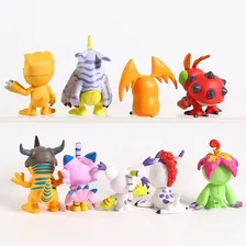 Boneco Digimon Digmon Miniatura Digimons Coleção Greymon 9un Foto mini 2
