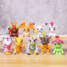 Boneco Digimon Digmon Miniatura Digimons Coleção Greymon 9un Foto mini 3