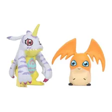 Boneco Digimon Digmon Miniatura Digimons Coleção Greymon 9un Foto mini 4