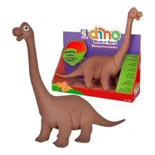 Boneco Dinossauro Braquiossauro 44cm Dino World - Cotiplas Foto mini  3