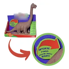 Boneco Dinossauro Braquiossauro 44cm Dino World - Cotiplas Foto mini 4
