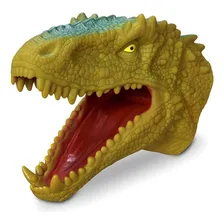 Boneco Dinossauro Fantoche Cabeça Tiranossauro Rex Foto  mini 1