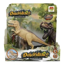 Boneco Dinossauro Tiranossauro Com Luz E Som Dm Foto mini 1