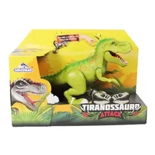 Boneco Dinossauro Tiranossauro Rex Attack Com Som E Luz Foto mini 3