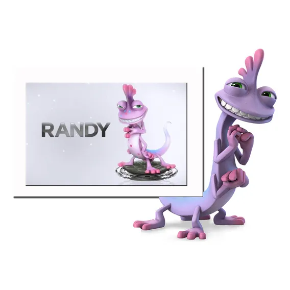 Boneco Disney Infinity Randy Monstros S.a Foto 1