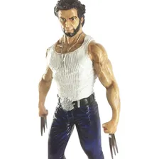 Boneco Estátua Logan X Wolverine Em Resina 37cm X-men Foto mini 4