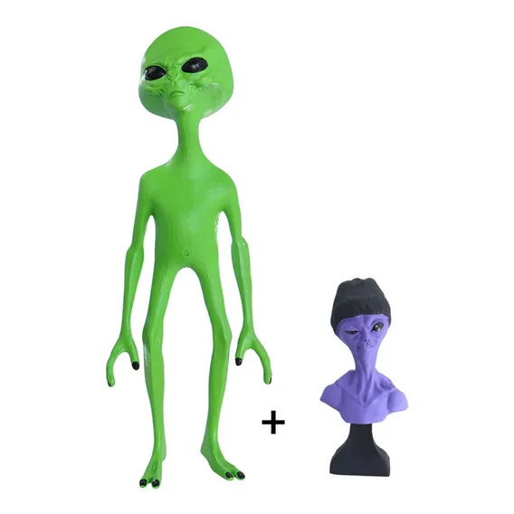 Boneco Et Alienigena Extraterrestre Verde - Caminhão Foto 1