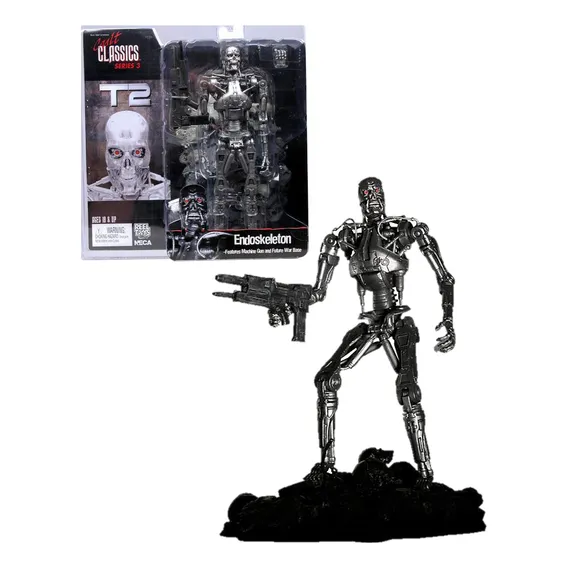 Boneco Exterminador Do Futuro T800 Endoskeleton Neca Figure Foto 1
