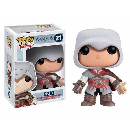 Boneco Ezio Assassins Creed Ii Pop! Games 21 Funko 03730 Foto 1