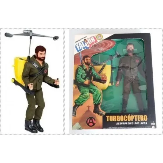 Boneco Falcon Estrela - Turbocoptero Foto 1