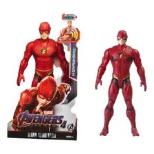 Boneco Flash Vingadores Articulado Com Luz Som 30 Cm Foto mini  2