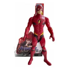 Boneco Flash Vingadores Articulado Com Luz Som 30 Cm Foto  mini 1