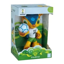 Boneco Fuleco Mascote Copa 2014 Oficial 25cm Foto  mini 1
