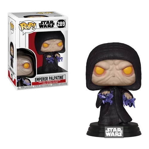Boneco Funko Pop 289 Emperor Palpatine Star Wars Foto 1