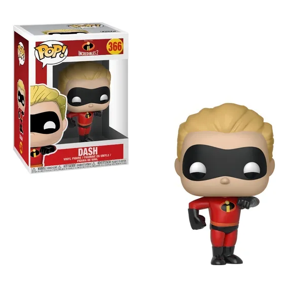 Boneco Funko Pop Disney Flecha Pera 366 Os Incriveis Dash Foto 1