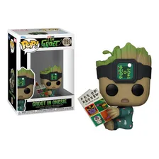 Boneco Funko Pop Eu Sou Groot Avengers Vingadores Marvel Foto  mini 1