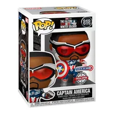 Boneco Funko Pop Falcon & Winter Soldier Captain America 818 Foto mini 4