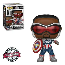 Boneco Funko Pop Falcon & Winter Soldier Captain America 818 Foto mini 1