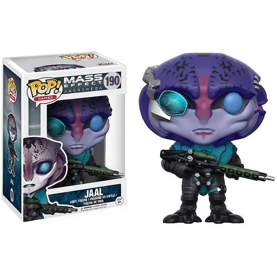 Boneco Funko Pop! Games Mass Effect Jaal#190 Foto 1