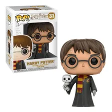 Boneco Funko Pop! Harry Potter - Harry Potter With Hedwig Foto  mini 1