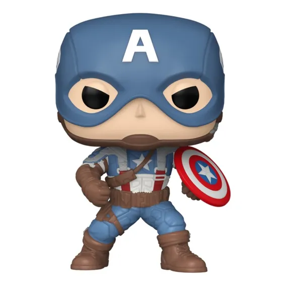 Boneco Funko Pop! Marvel Capitão América 1 - Capitão América Foto 1