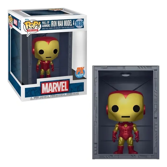 Boneco Funko Pop Marvel Iron Man Modelo 4 1036 Funko Pop Foto 1