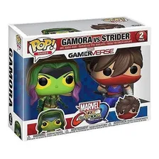 Boneco Funko Pop Marvel Vs Capcom Gamora Vs Strider - 2 Pack Foto mini 4