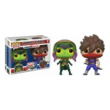 Boneco Funko Pop Marvel Vs Capcom Gamora Vs Strider - 2 Pack Foto  mini 1