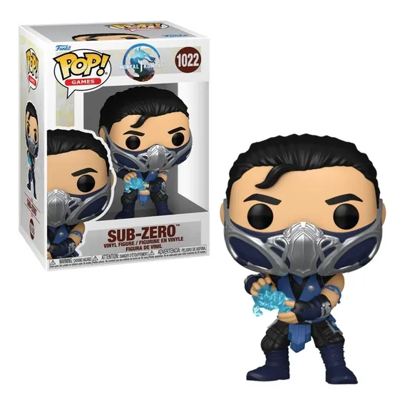 Boneco Funko Pop! Mortal Kombat - Sub-zero Foto 1