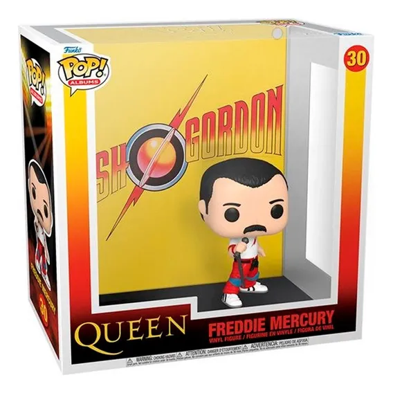 Boneco Funko Pop Queen Freddie Mercury Flash Gordon 30 Foto 1