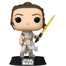 Boneco Funko Pop Rey Sabre Amarelo 432 Star Wars Original Foto mini 2