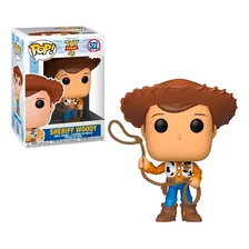 Boneco Funko Pop Sheriff Woody 522 Toy Story 4 Disney Pixar Foto mini 1