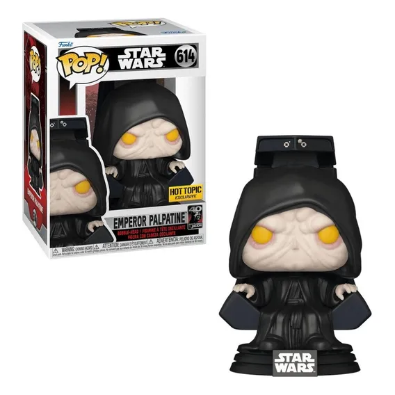 Boneco Funko Pop! Star Wars - Imperador Palpatine Foto 1