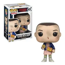 Boneco Funko Pop! Stranger Things - Eleven With Eggos Foto mini 1