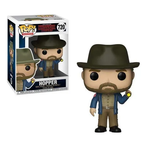 Boneco Funko Pop Stranger Things Hopper 720 Foto 1