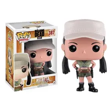 Boneco Funko Pop Tv Rosita 387 The Walking Dead Series Zumbi Foto mini 2