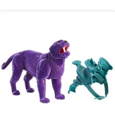 Boneco Gato Selvagem He-man Panthor Aveludado Gyv08 Mattel Foto mini 1