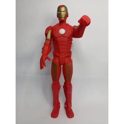 Boneco Gigante Do Homem De Ferro Avengers 38cm Cor Homem-ferro Foto 1