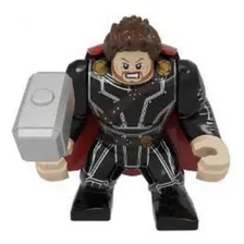 Boneco Grande Blocos De Montar Big Thor Marvel Vingadores Foto mini 1