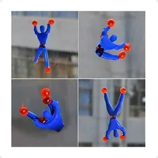 Boneco Gruda Gruda Super Ninjas Escala Na Parede Vidro Teto Foto mini  3