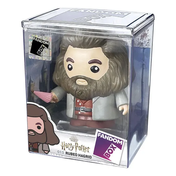 Boneco Harry Potter Rubeo Hagrid Fandom Box Vinil Foto 1