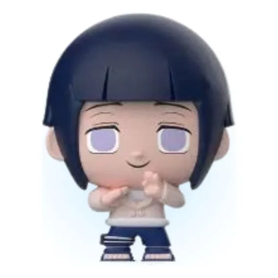 Boneco Hinata Chaveiro Naruto - Burger King E Foto 1