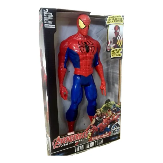 Boneco Homem Aranha Articulado Avengers Vingadores 30 Cm Foto 1